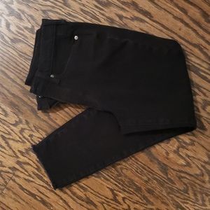 Banana Republic black high rise, jeans, 27 short